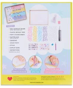 Creativity For Kids Rainbow Mosaic Kit -Canson Sale 87724 1001 1 4ww