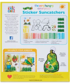 The Very Hungry Caterpillar Sticker Suncatchers Kit -Canson Sale 87725 1002 1 4ww