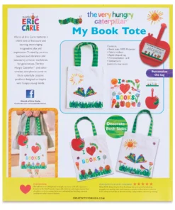The Very Hungry Caterpillar My Book Tote Kit 7 The Very Hungry Caterpillar My Book Tote Kit -Canson Sale 87725 1003 1 4ww