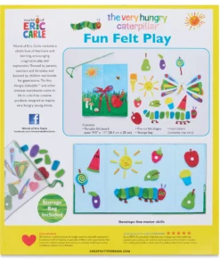 The Very Hungry Caterpillar Fun Felt Play Set 7 The Very Hungry Caterpillar Fun Felt Play Set -Canson Sale 87725 1004 1 4ww