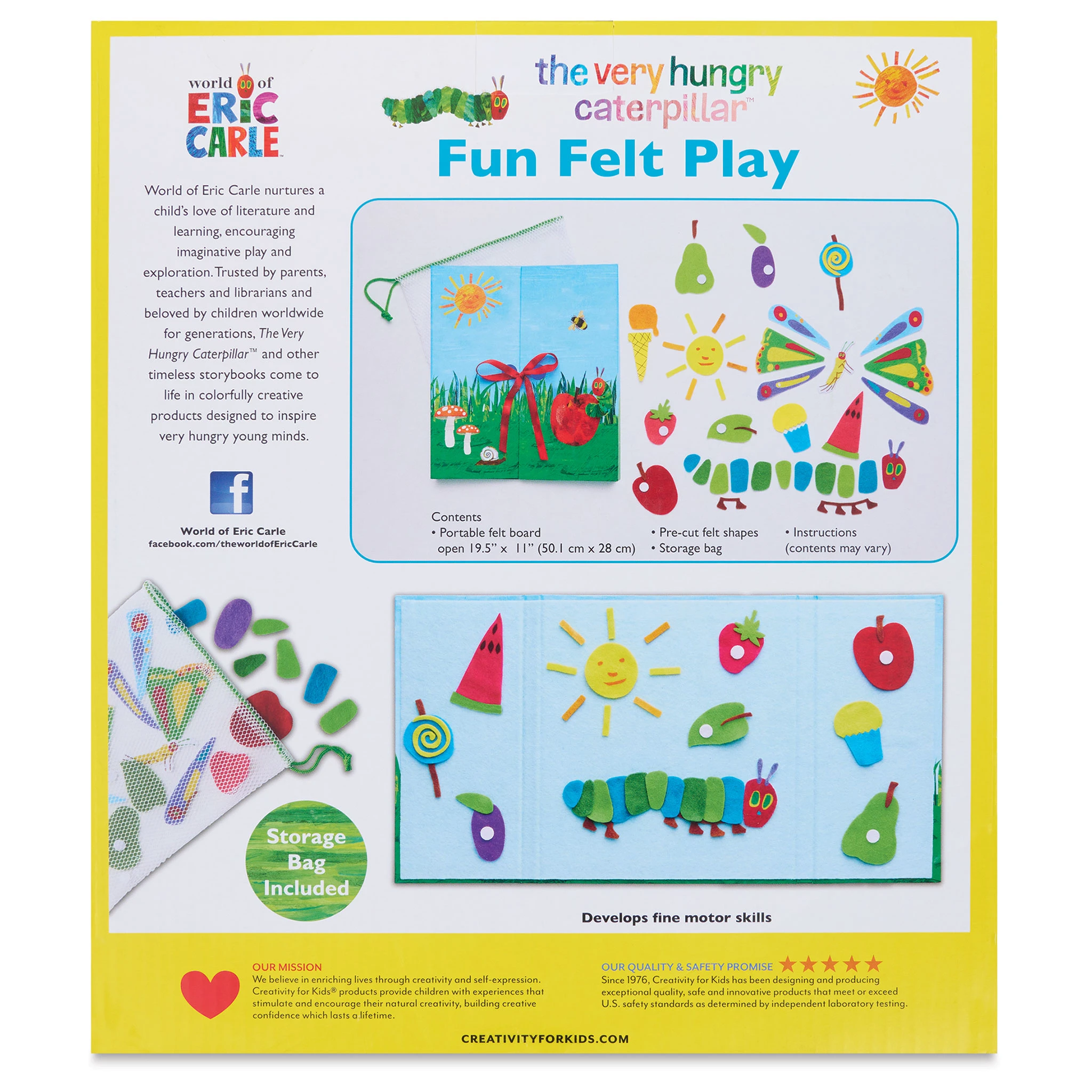 The Very Hungry Caterpillar Fun Felt Play Set 4 The Very Hungry Caterpillar Fun Felt Play Set - Image 4